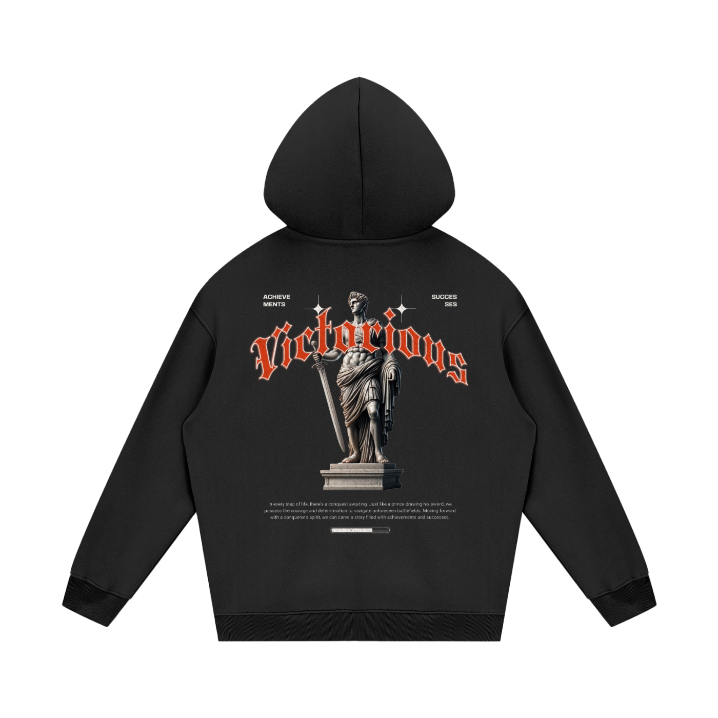 VICTORIOUS - Sweat à Capuche Premium Unisexe