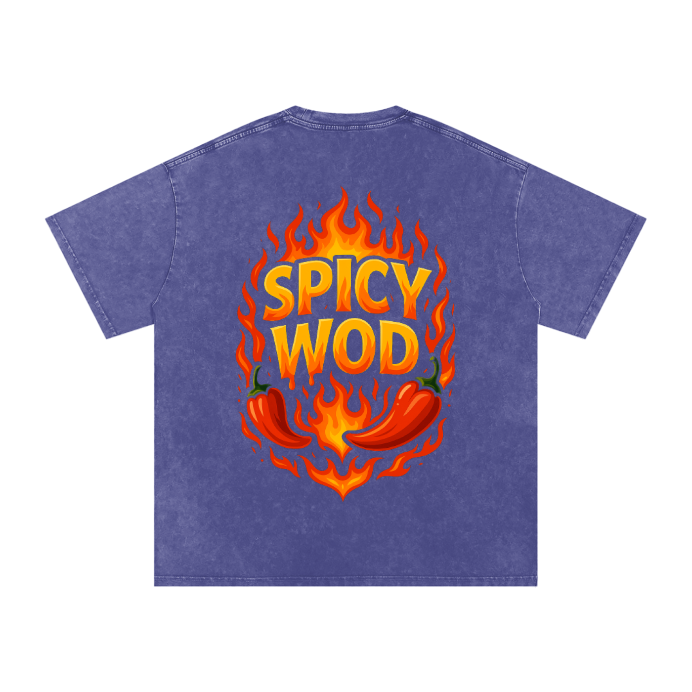 SPICY WOD - T-shirt Oversize 100% Coton