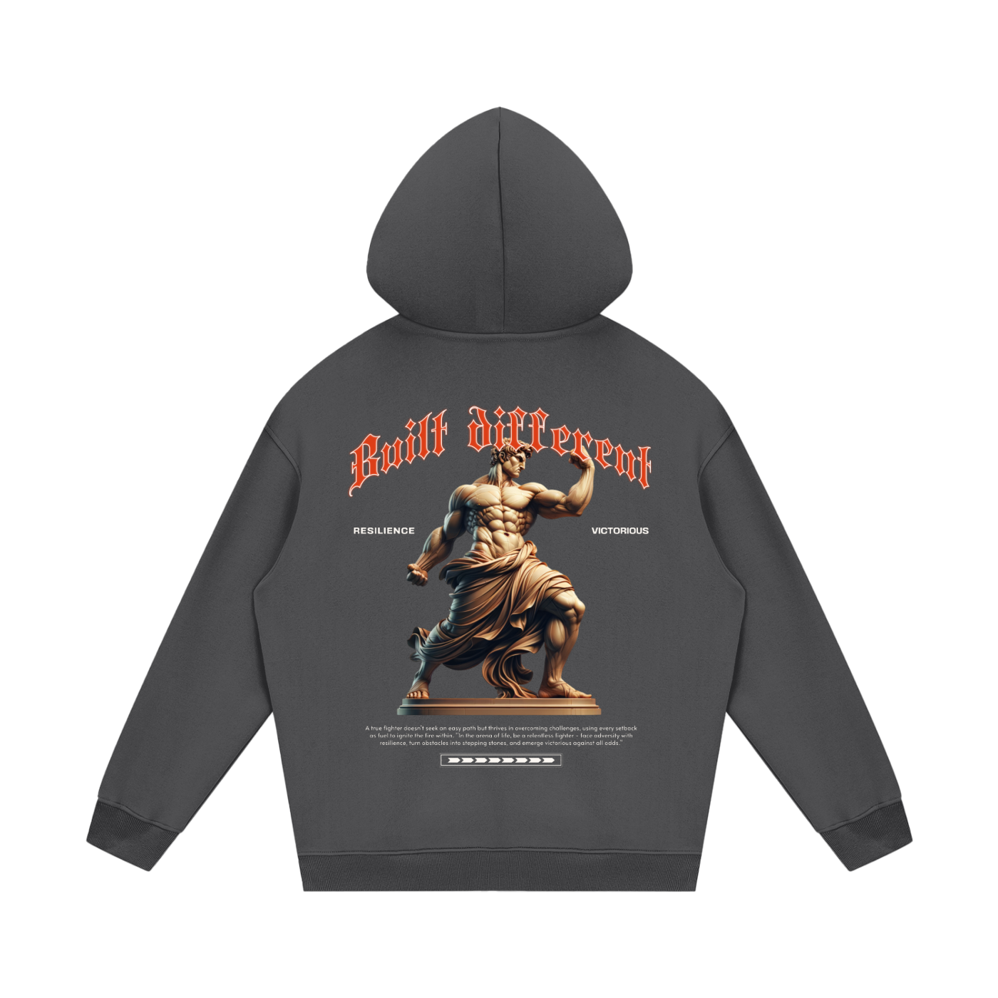 BUILT DIFFERENT - Sweat à Capuche Premium Unisexe