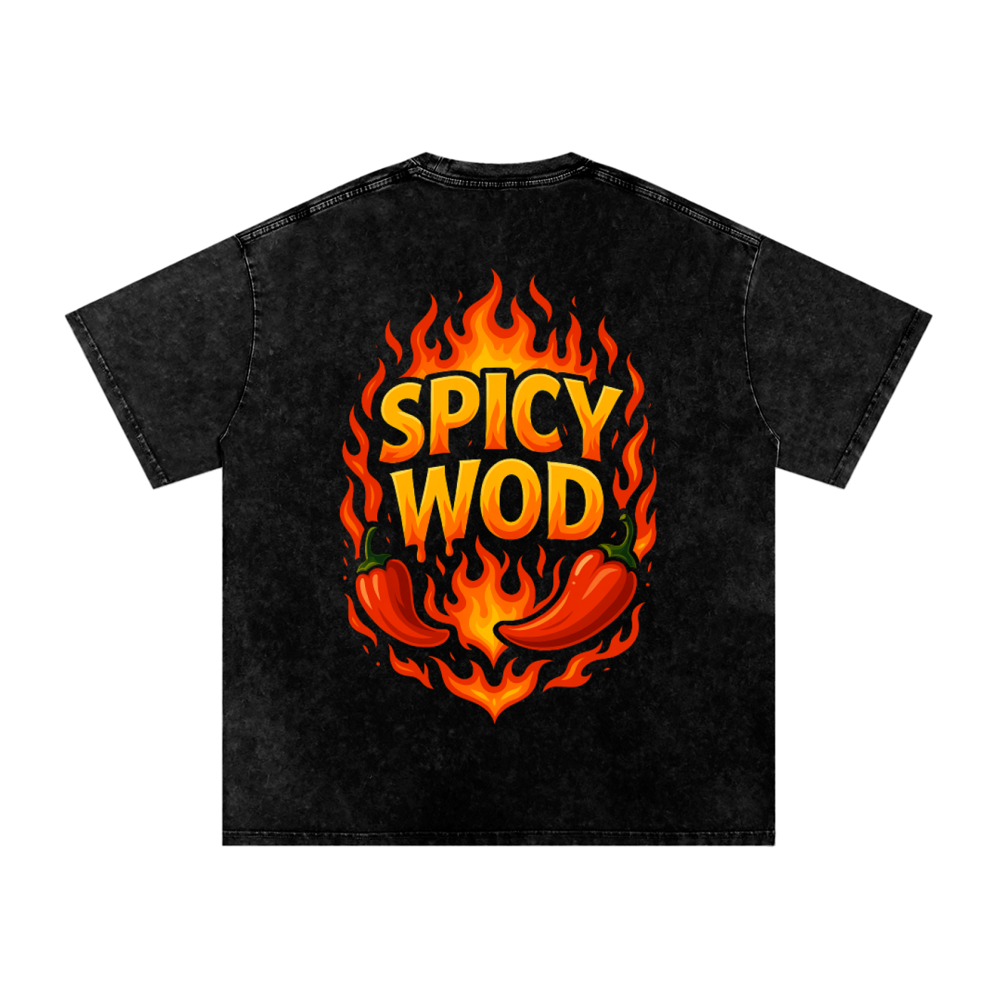 SPICY WOD - T-shirt Oversize 100% Coton