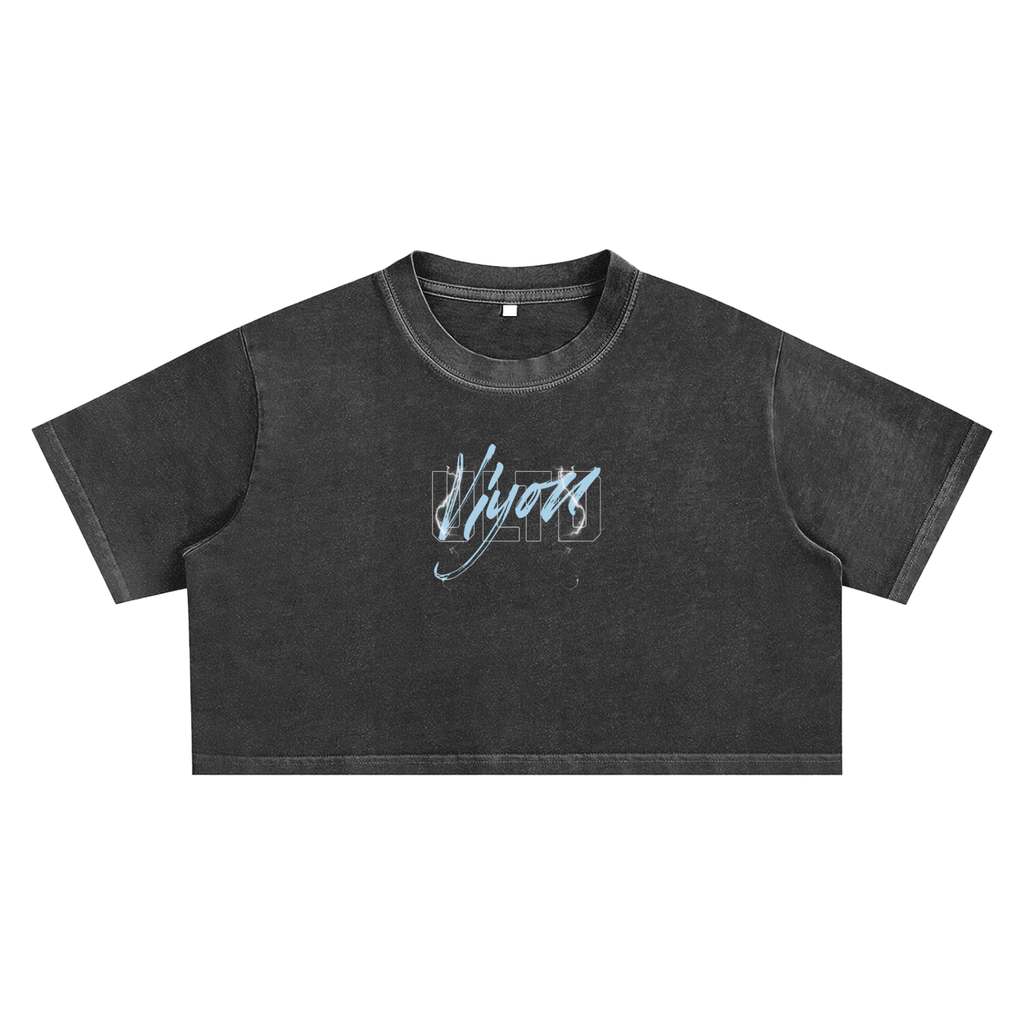 VALKYRIE - Crop Top 100% Coton