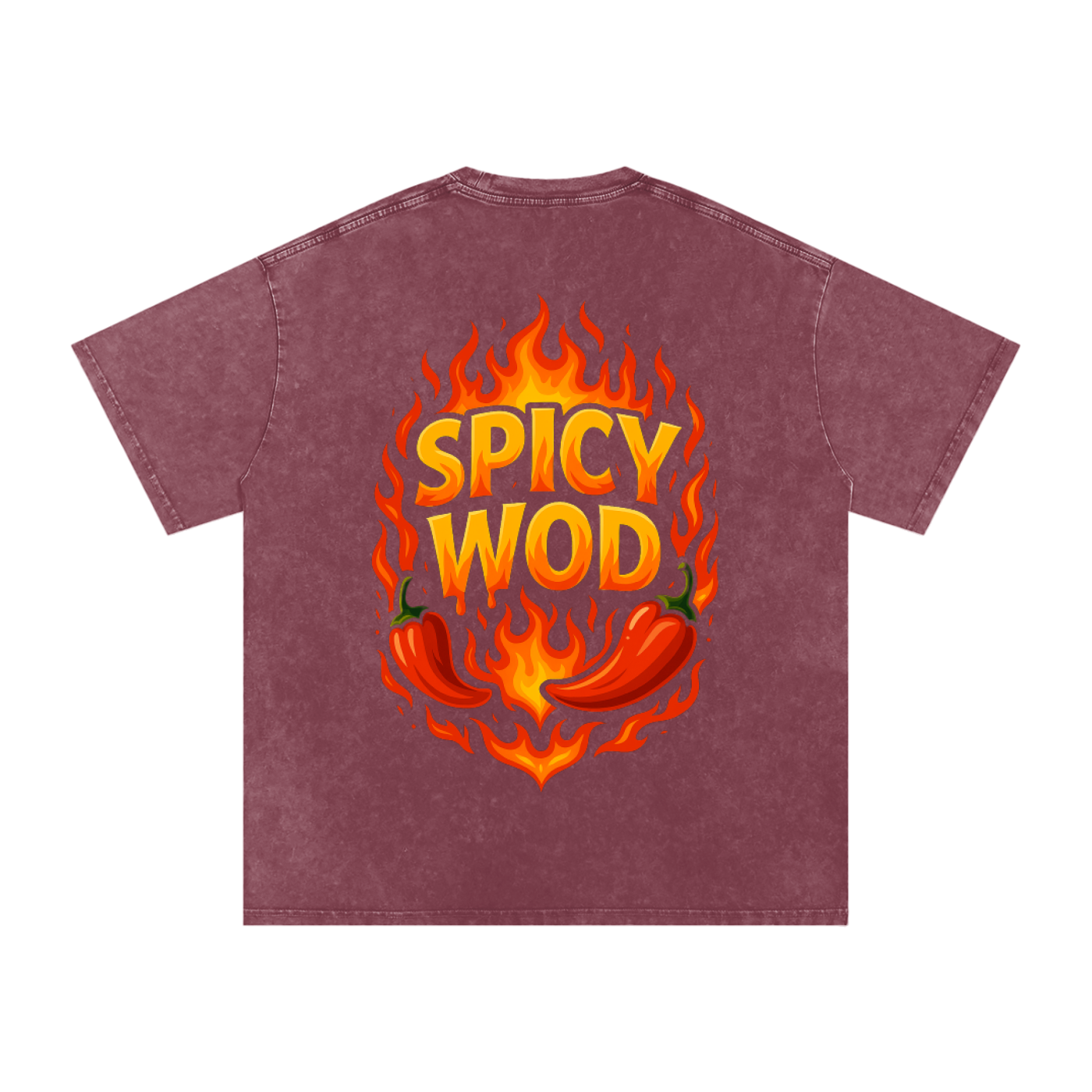SPICY WOD - T-shirt Oversize 100% Coton
