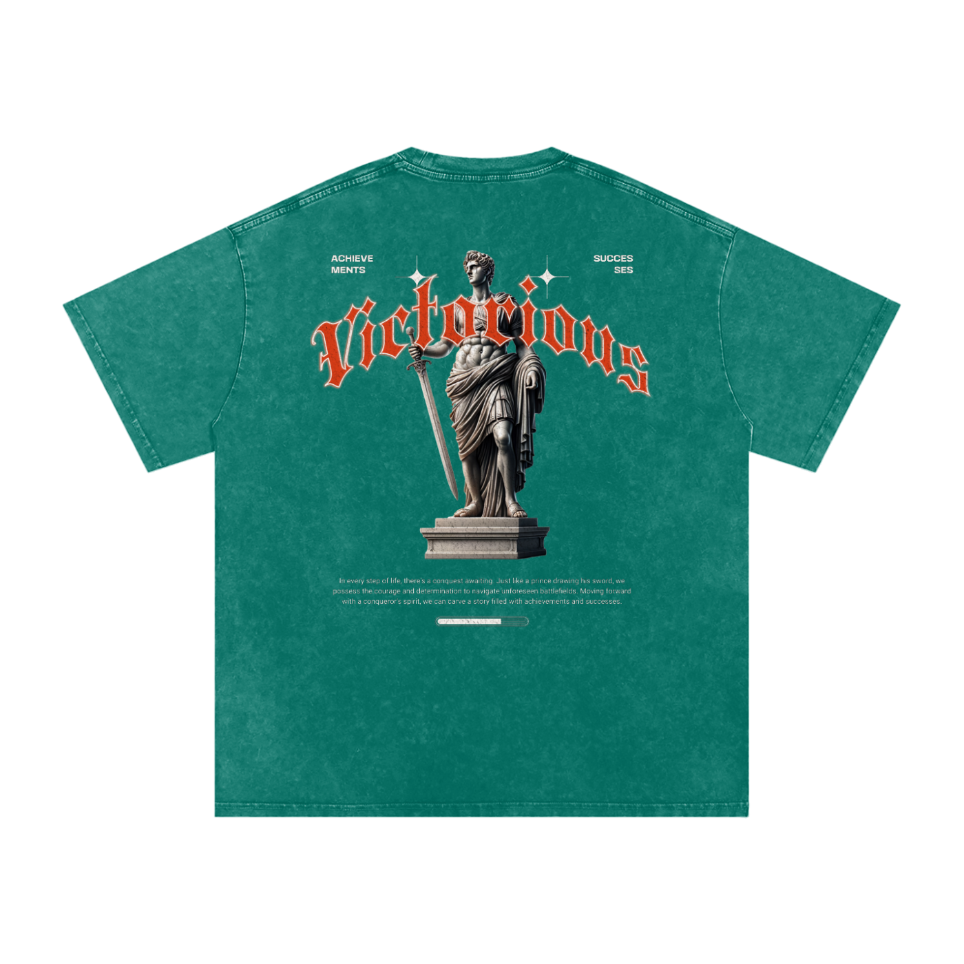 VICTORIOUS - T-shirt Oversize 100% Coton