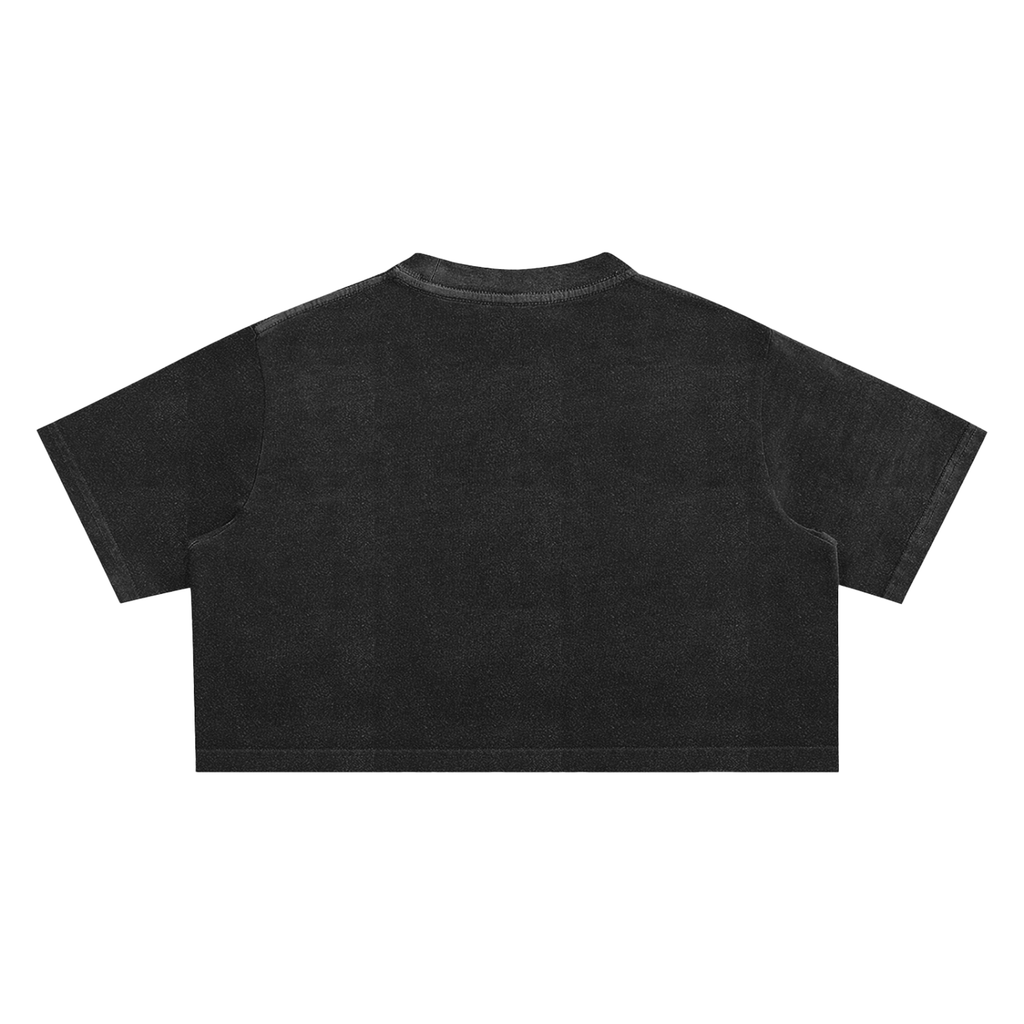 CLASSIC - Snow Washed Crop Top