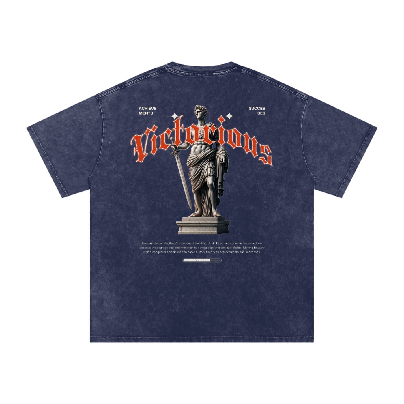 VICTORIOUS - T-shirt Oversize 100% Coton