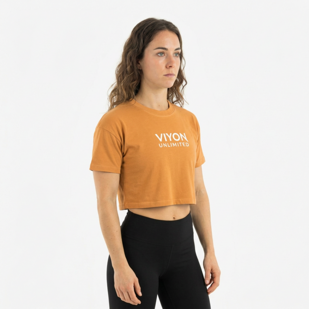 CLASSIC - Snow Washed Crop Top