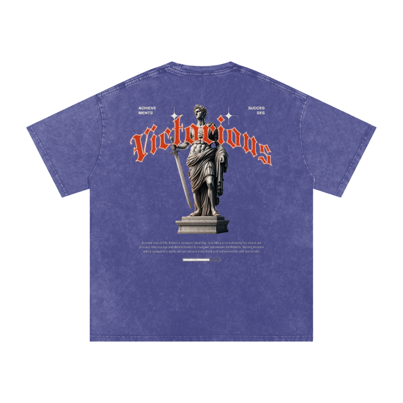 VICTORIOUS - T-shirt Oversize 100% Coton