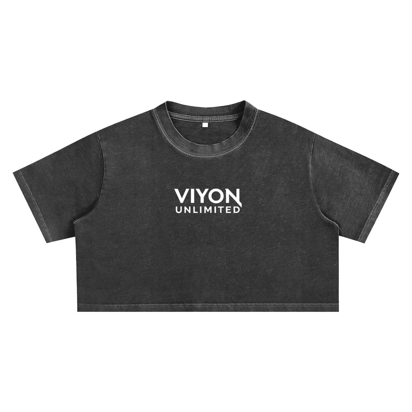 CLASSIC - Snow Washed Crop Top