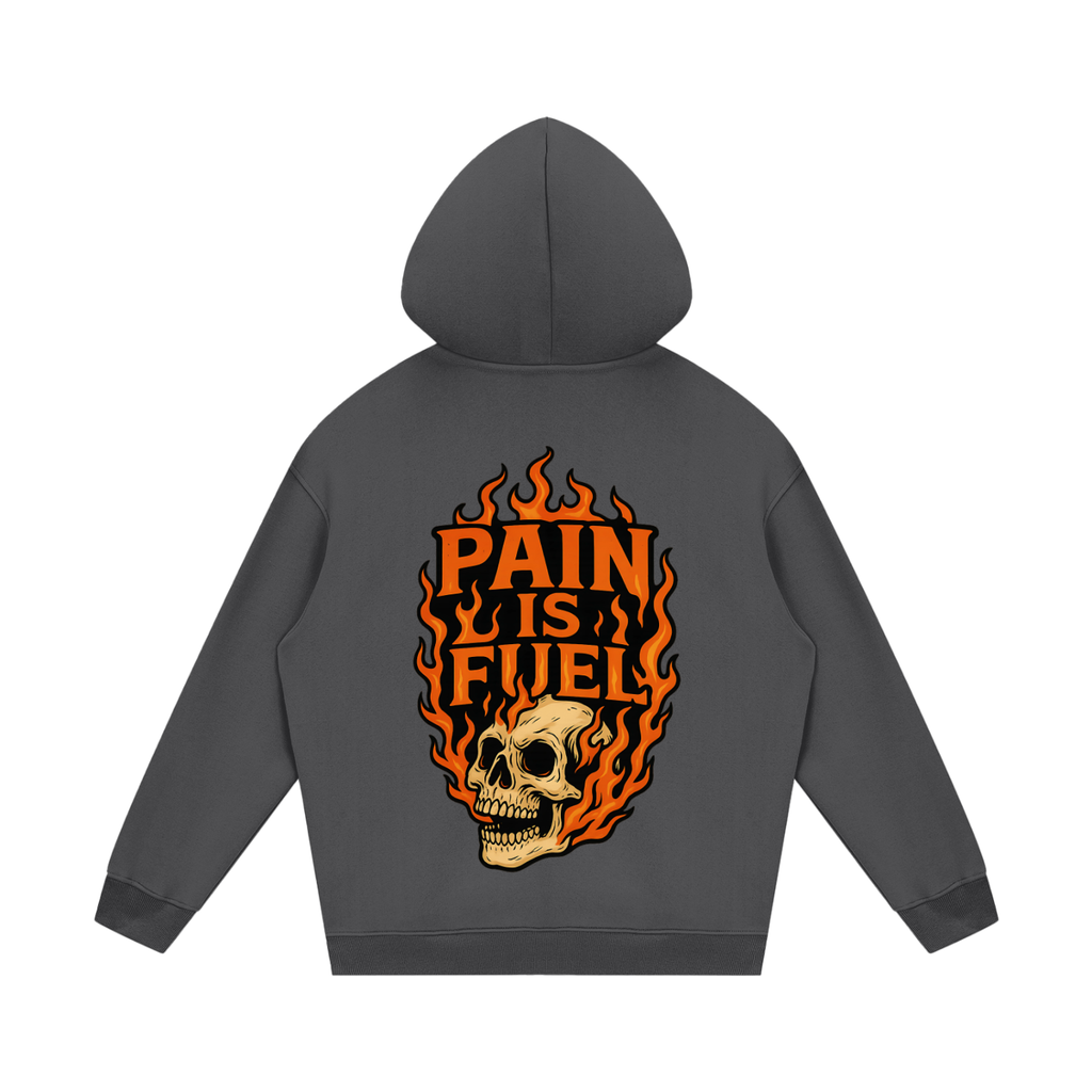 PAIN IS FUEL - Sweat à Capuche Premium Unisexe