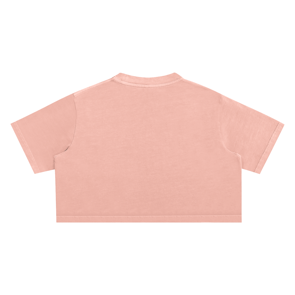 CLASSIC - Snow Washed Crop Top